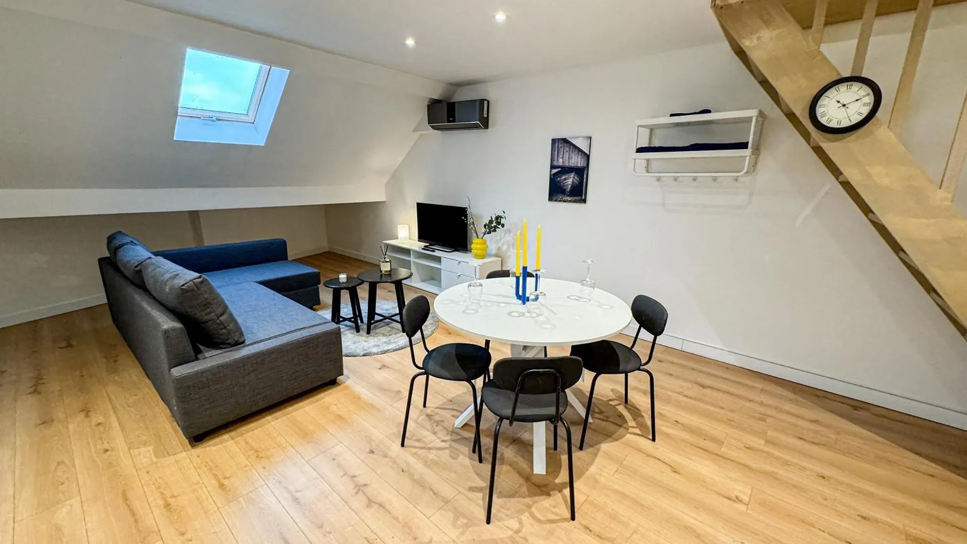 Apartment Friendly 1Br & 1Lr Apt, 15 Min Walk To City Center Ghent