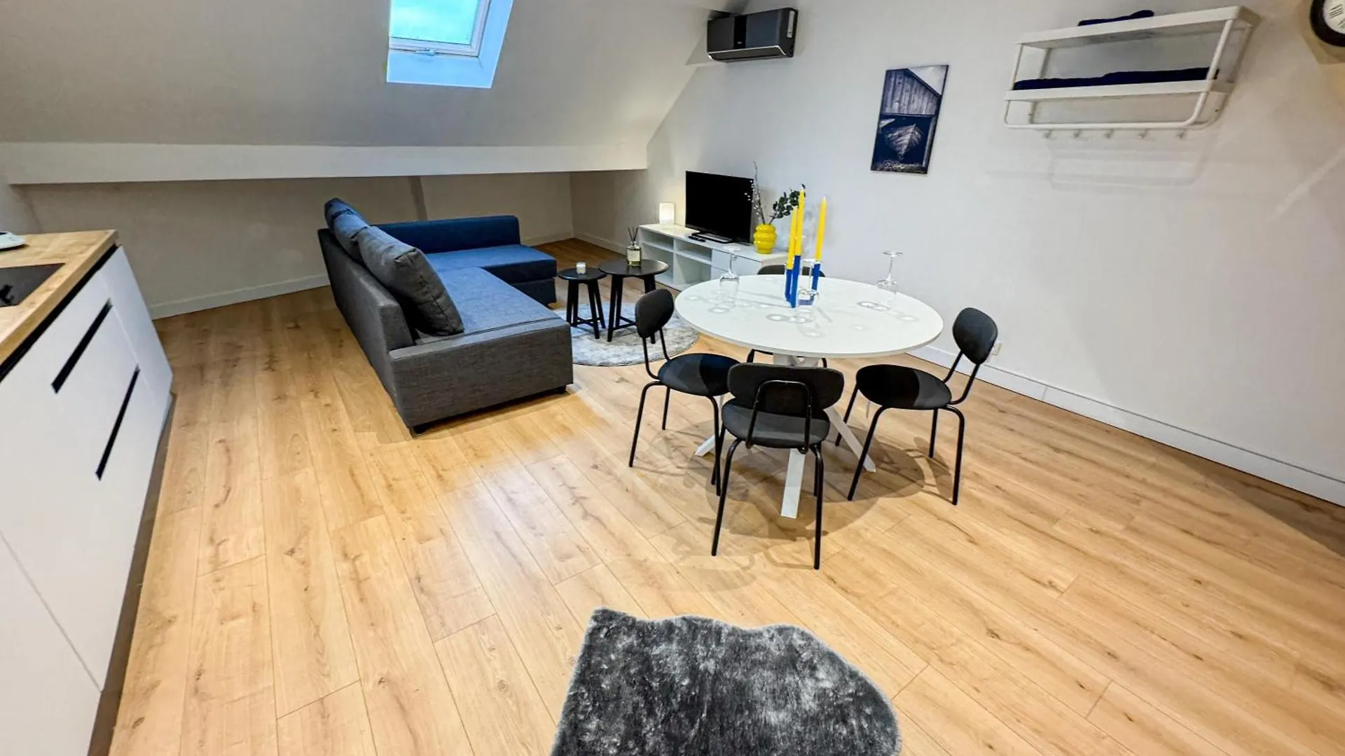 Friendly 1Br & 1Lr Apt, 15 Min Walk To City Center Ghent Belgium